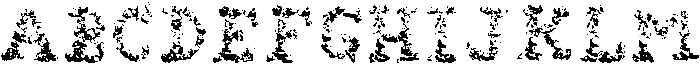 Granite Regular otf (400) Font UPPERCASE