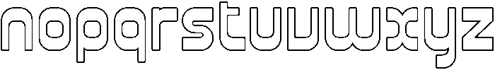 Granite Regular otf (400) Font LOWERCASE