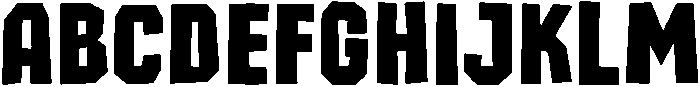 Granite Regular otf (400) Font UPPERCASE