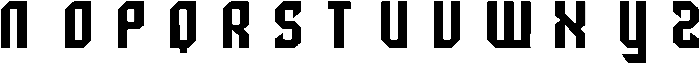 Granite otf (400) Font LOWERCASE