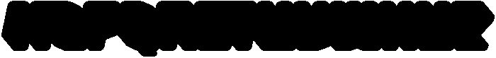 Granix Extrude otf (400) Font UPPERCASE