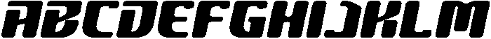 Granix Regular otf (400) Font UPPERCASE