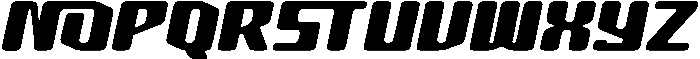 Granix Regular otf (400) Font UPPERCASE