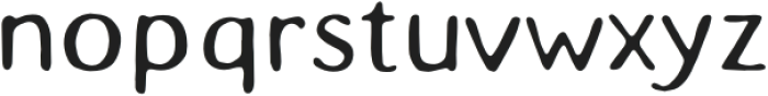 Granmile Regular otf (400) Font LOWERCASE