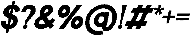 Grant Sinclair Sans Italic otf (400) Font OTHER CHARS