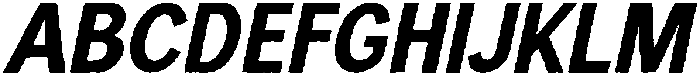 Grant Sinclair Sans Italic otf (400) Font UPPERCASE