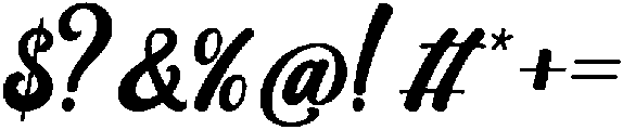 Grant Sinclair Script otf (400) Font OTHER CHARS