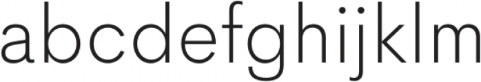 Grantipo ExtraLight otf (200) Font LOWERCASE