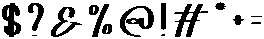 Graphic Designer Regular otf (400) Font OTHER CHARS