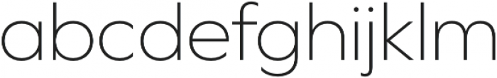 Graphie ExtraLight otf (200) Font LOWERCASE
