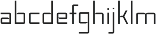 GraphotypeLight Regular otf (300) Font LOWERCASE