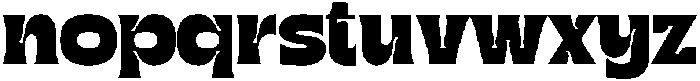 Graphy otf (400) Font LOWERCASE