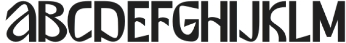 Grasher Regular otf (400) Font UPPERCASE