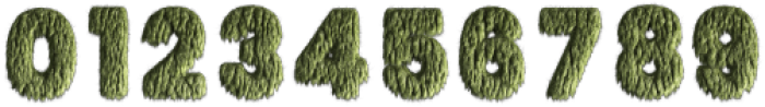 Grass Green 5 Regular otf (400) Font OTHER CHARS