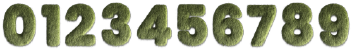 Grass Green 8 Regular otf (400) Font OTHER CHARS