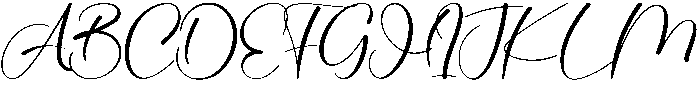 Grateful Regular otf (400) Font UPPERCASE