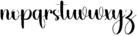 Grateful Regular otf (400) Font LOWERCASE