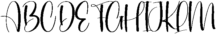 Grateful Regular otf (400) Font UPPERCASE