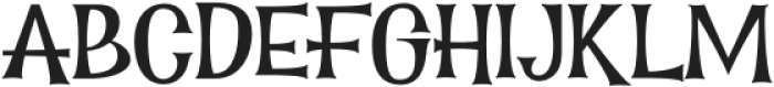 Gratefully-Regular otf (400) Font LOWERCASE