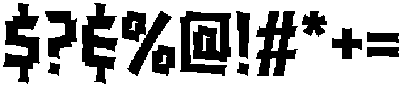 Gravedigger otf (400) Font OTHER CHARS