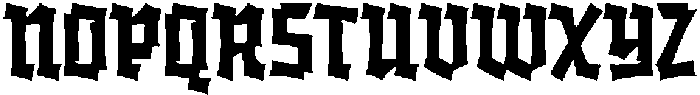 Gravedigger otf (400) Font UPPERCASE