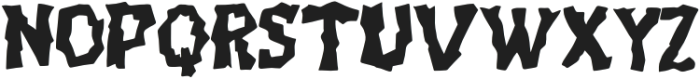 Gravedust Display Regular otf (400) Font LOWERCASE