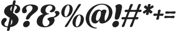 Gravelly Italic otf (400) Font OTHER CHARS