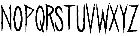 Graven otf (400) Font LOWERCASE