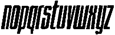 Gravenreach Italic otf (400) Font LOWERCASE
