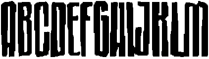 Gravenreach Regular otf (400) Font UPPERCASE
