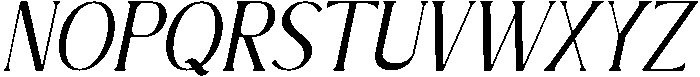 Graventis Italic otf (400) Font UPPERCASE