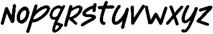Gravfo otf (400) Font LOWERCASE