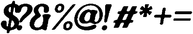 Graville Regular otf (400) Font OTHER CHARS