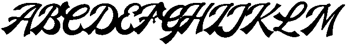 Graville Regular otf (400) Font UPPERCASE