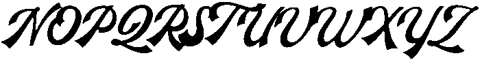 Graville Regular otf (400) Font UPPERCASE