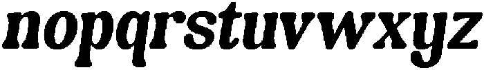 Graville Regular otf (400) Font LOWERCASE
