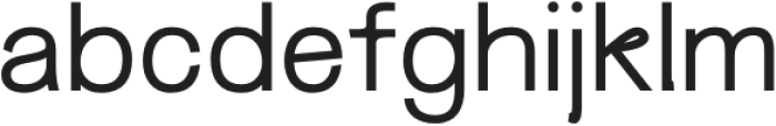 Gravimold Regular otf (400) Font LOWERCASE