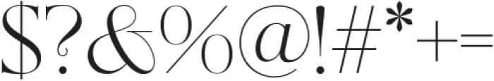 Graviole Regular otf (400) Font OTHER CHARS