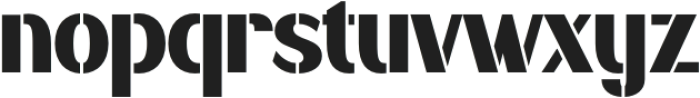 Gravion Falco Regular otf (400) Font LOWERCASE