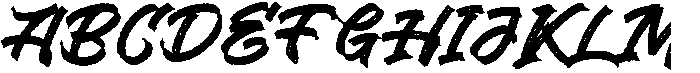 Gravité Libre otf (400) Font UPPERCASE
