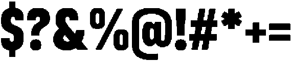 Gravité Regular otf (400) Font OTHER CHARS