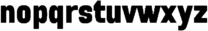 Gravité Regular otf (400) Font LOWERCASE
