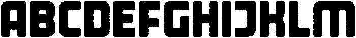 Gravita Regular otf (400) Font UPPERCASE