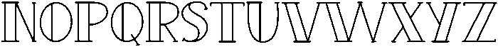 Gravity Regular otf (400) Font LOWERCASE