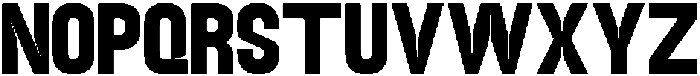 Gravix Regular otf (400) Font UPPERCASE