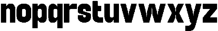 Gravix Regular otf (400) Font LOWERCASE