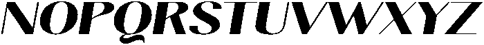 Gravontis Black Expanded Italic otf (900) Font UPPERCASE