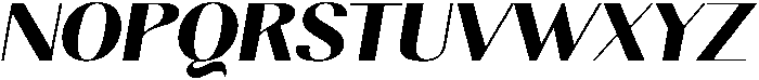 Gravontis Black Semi Expanded Italic otf (900) Font UPPERCASE