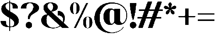 Gravontis Black otf (900) Font OTHER CHARS
