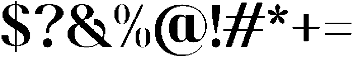 Gravontis Bold otf (700) Font OTHER CHARS